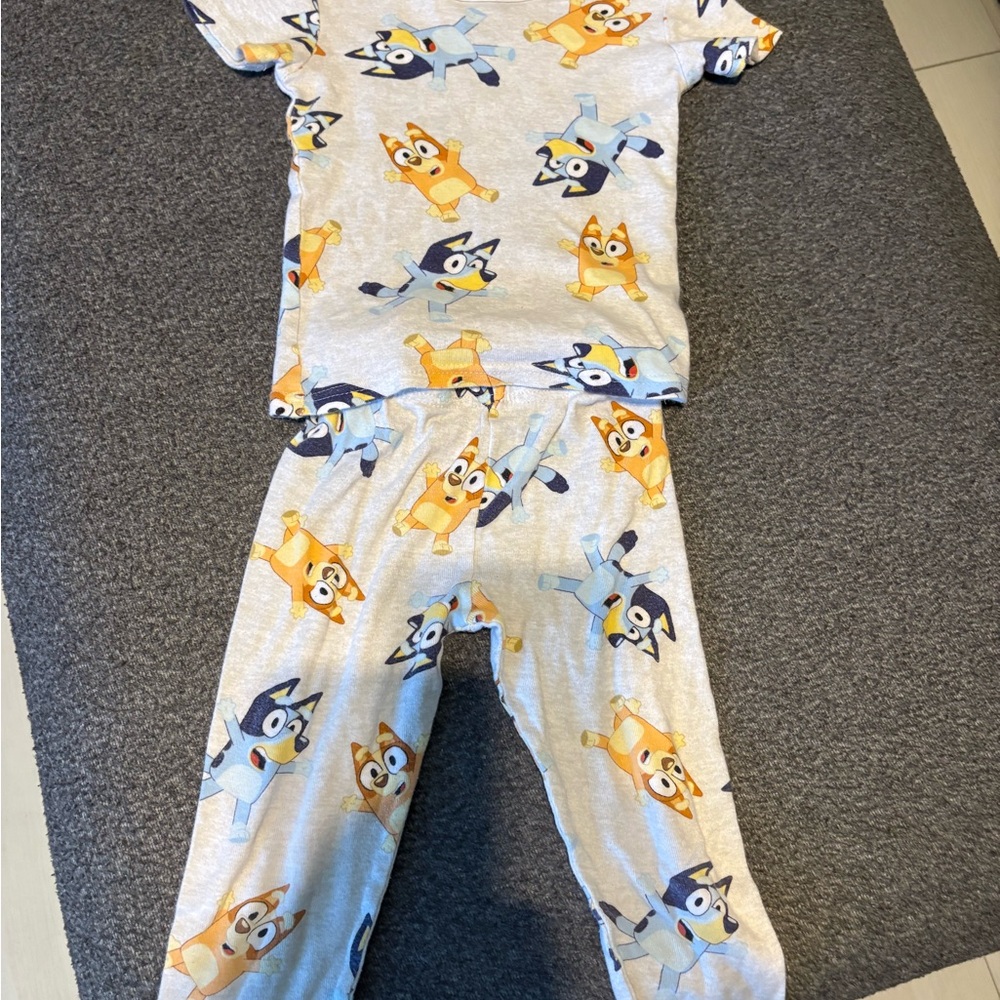 Disney Bluey Bingo Pajama Set Playful Design